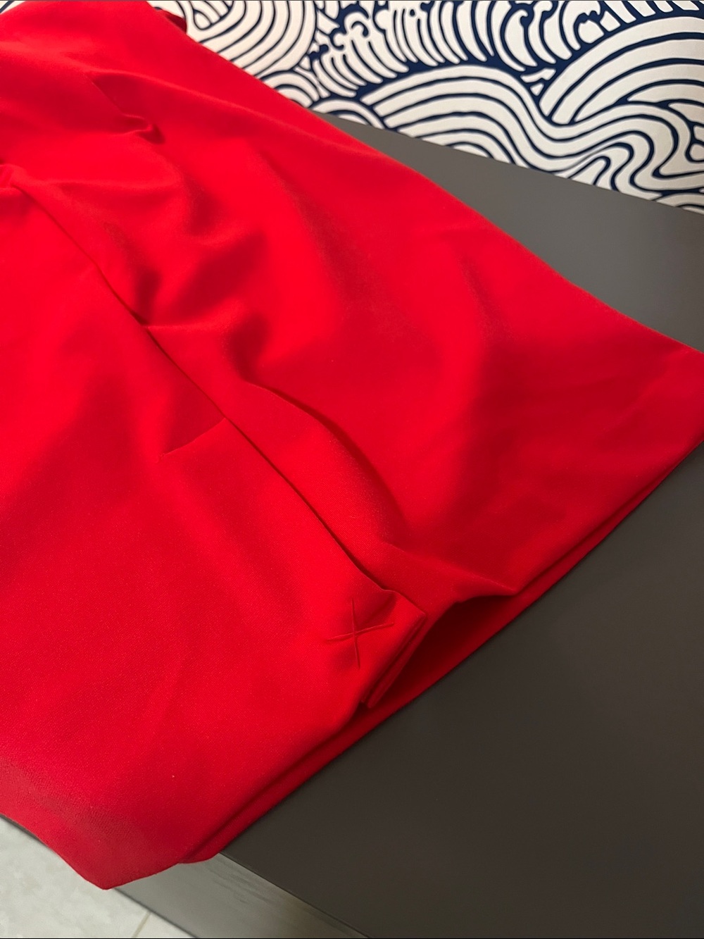 Calvin Klein Red Midi Sheath Dress - Picture 6 of 8